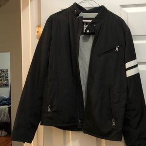 Express nylon moto jacket
